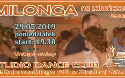 Milonga na zakończenie sezonu
