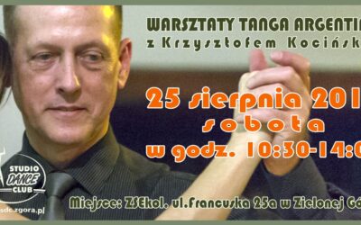 Warsztaty tanga z Krzysztofem